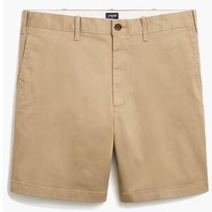 J. Crew Factory Men's 7" Flex Chino Short Khaki NWT 32